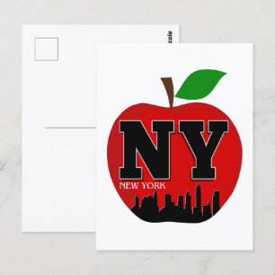 POSTAL NUEVA YORK LA GRAN MANZANA