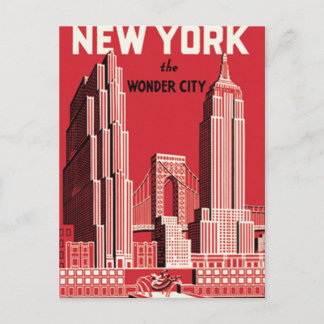 Postal Nueva York La maravillosa ciudad
