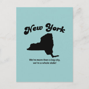 Postal Nueva York Motto - Un estado entero