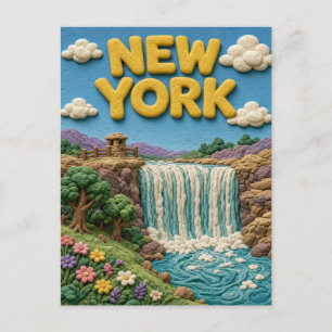 Postal Nueva York Niagara Falls Modern KLAYKOO