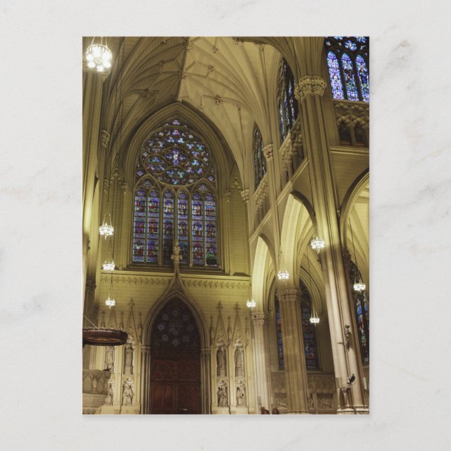 Postal Nueva York, Nueva York, Estados Unidos. Patrocinad (Anverso)