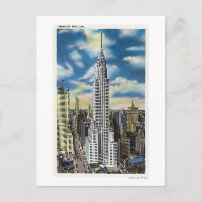 Postal Nueva York, Nueva YorkVista exterior del Chrysler (Anverso)