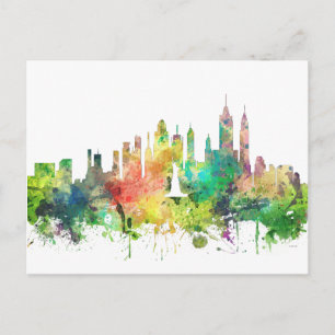 POSTAL NUEVA YORK, NY SKYLINE SP -