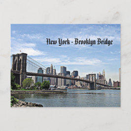 Postal Nueva York - Puente Brooklyn