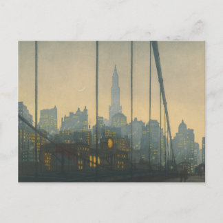 Postal Nueva York - Puente de Brooklyn (1972) - Tavik