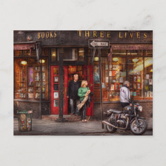 Postal Nueva York - tienda - Greenwich Village - tres