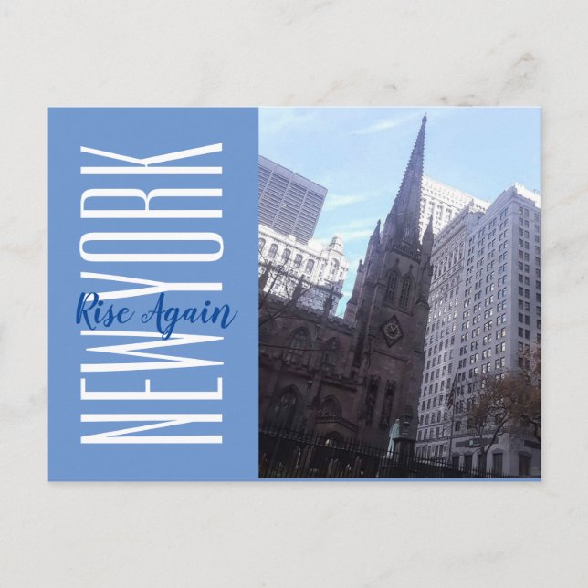 Postal Nueva York-Trinity Place (Anverso)