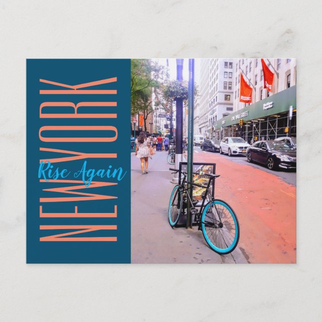 Postal Nueva York-Wall Street (Anverso)