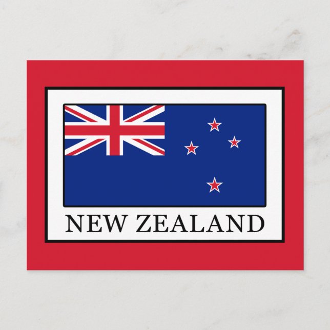 Postal Nueva Zelanda (Anverso)