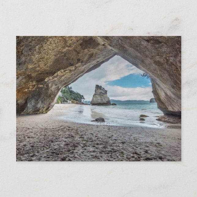 Postal Nueva Zelanda, Isla Norte, Península de Coromandel (Anverso)