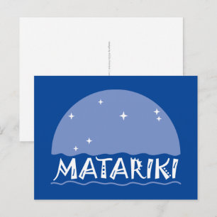 Postal Nueva Zelandia Siete Hermanas Maori MATARIKI 1a