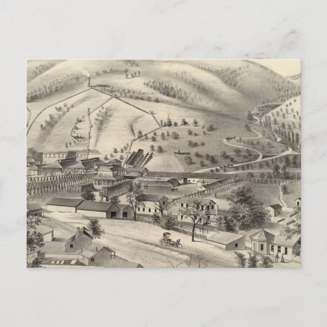Postal Nuevo Almaden (Anverso)