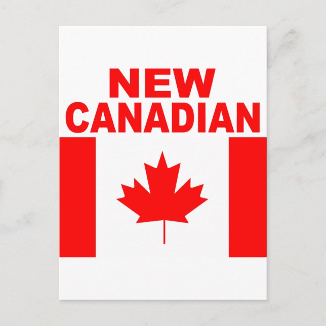 POSTAL NUEVO CANADIENSE (Anverso)