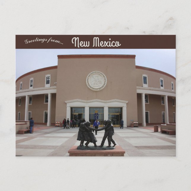 Postal Nuevo Capitolio del Estado de México Santa Fe Nuev (Anverso)