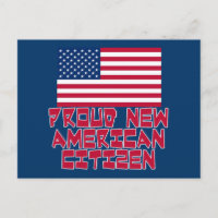 Nuevo ciudadano americano orgulloso
