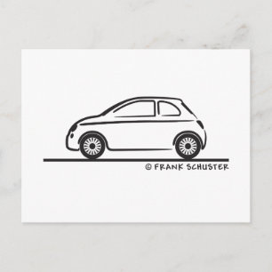 Postal Nuevo Fiat 500 Cinquecento