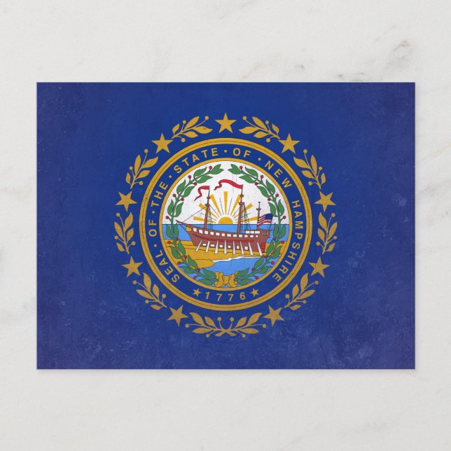 Postal Nuevo Hampshire (Anverso)