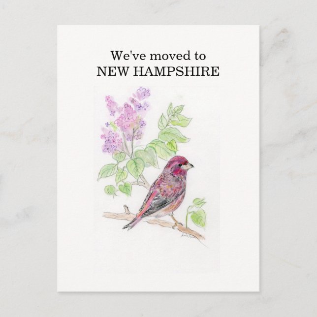 Postal Nuevo Hampshire (Anverso)