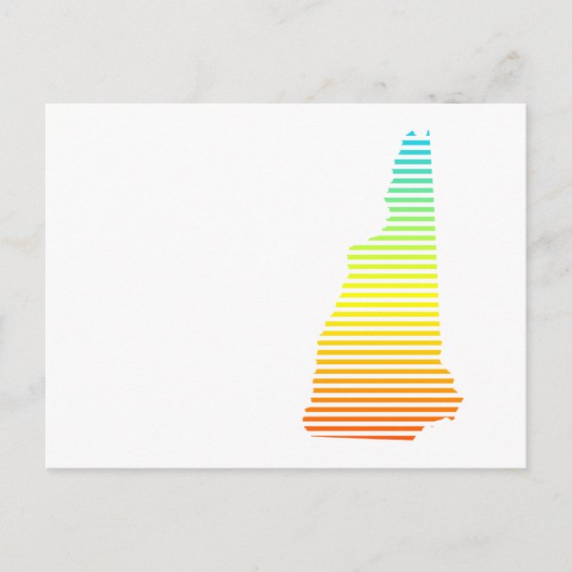 Postal nuevo hampshire chill fade (Anverso)