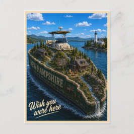 Postal Nuevo Hampshire | Ojalá estuvieras aquí | Serie de