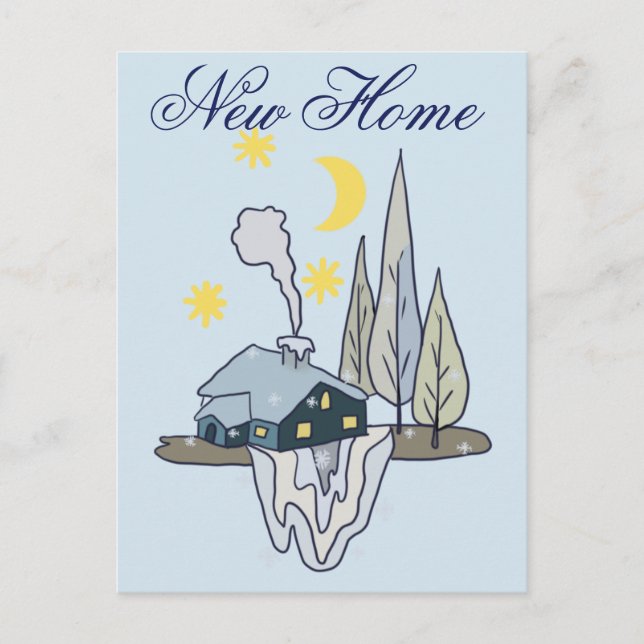 Postal Nuevo Hogar de Winterhaus (Anverso)