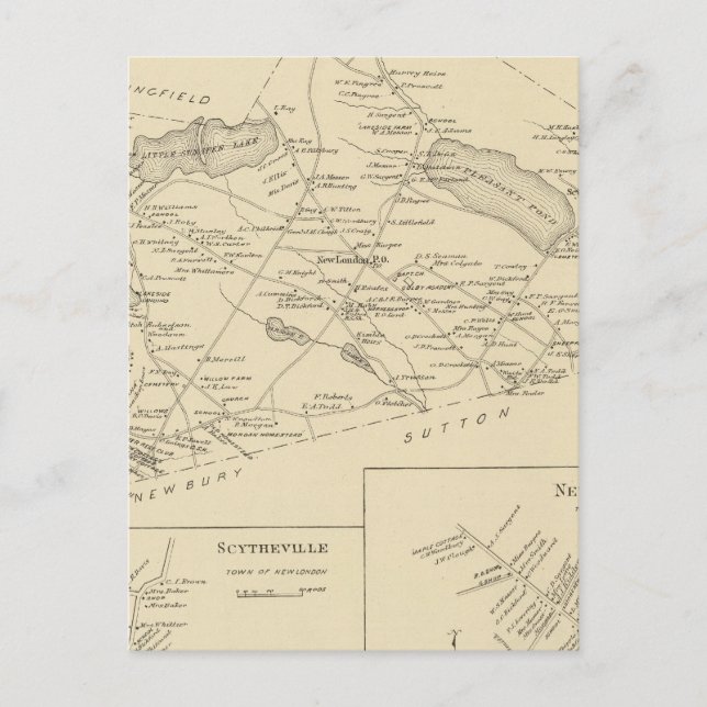 Postal Nuevo Londres, Scytheville (Anverso)