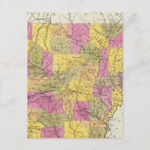 Postal Nuevo Mapa De Arkansas