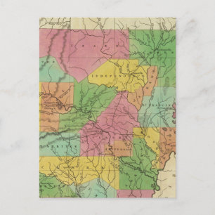 Postal Nuevo Mapa De Arkansas 2