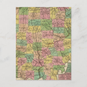 Postal Nuevo Mapa De Ohio 2