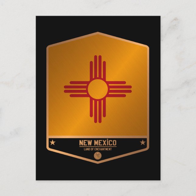 Postal Nuevo México (Anverso)