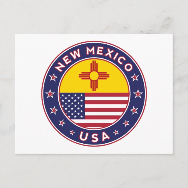 Postal Nuevo México (Anverso)