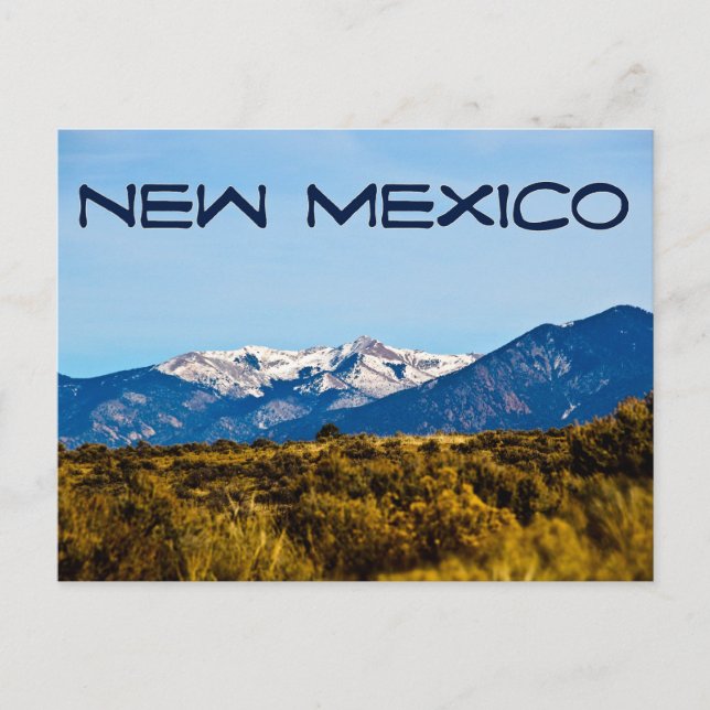 Postal Nuevo México (Anverso)