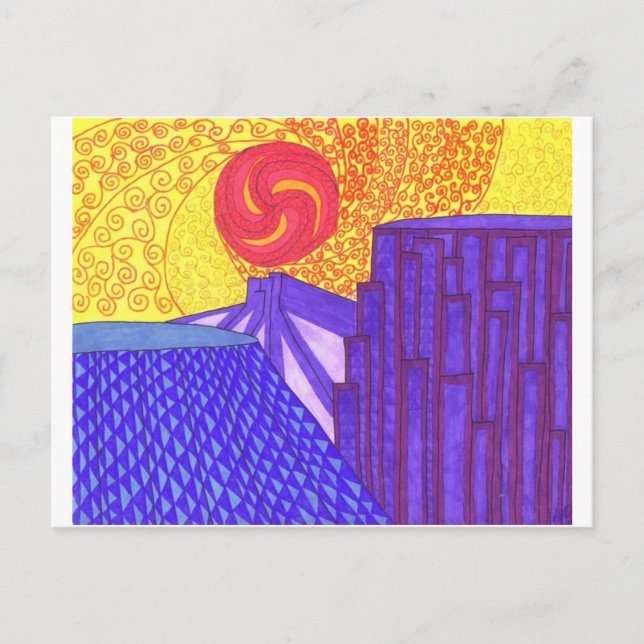 Postal Nuevo México (Anverso)