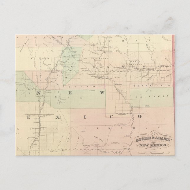 Postal Nuevo México 2 (Anverso)