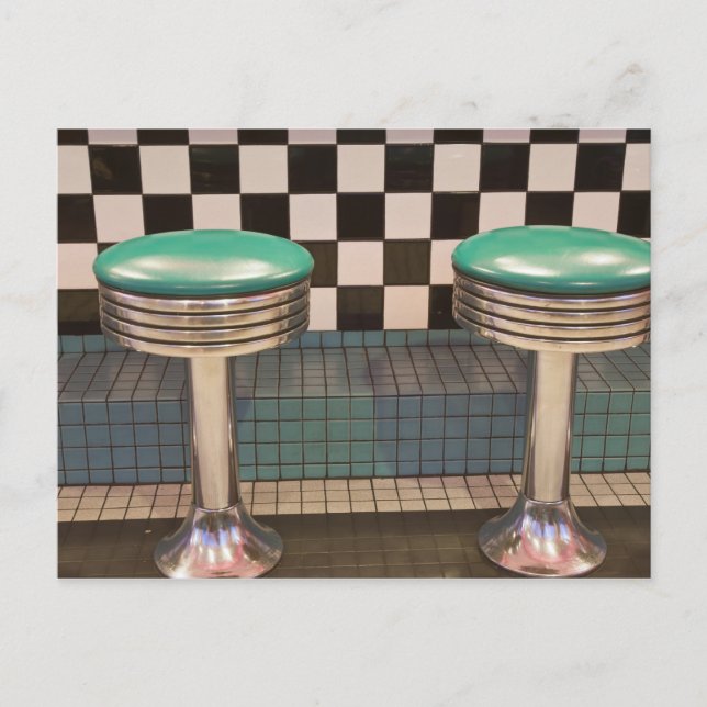 Postal Nuevo México, Albuquerque. El 66 Diner (Anverso)