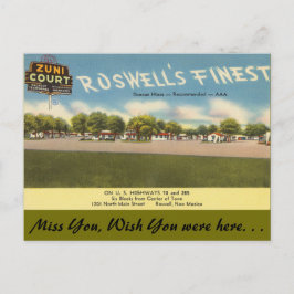 Postal Nuevo México, Corte Zuni, Roswell