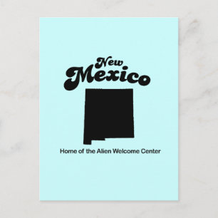 Postal Nuevo México Motto - Centro de Bienvenida para Ext