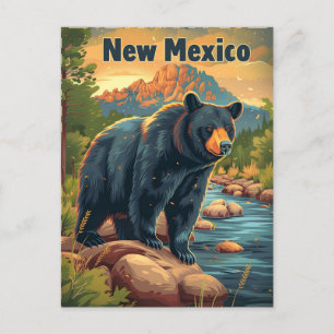 Postal Nuevo México: Oso Negro