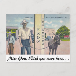 Postal Nuevo México-Texas