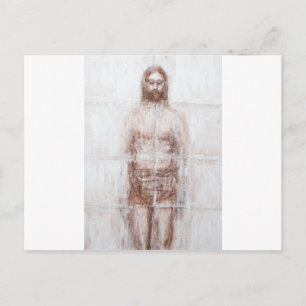 Postal Nuevo mortaja de Turín (Jesús del Realismo Contemp