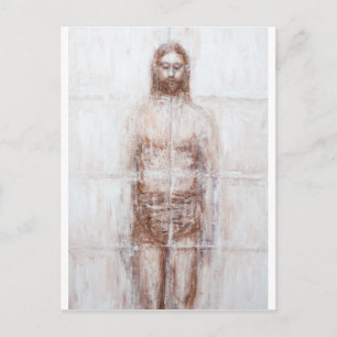 Postal Nuevo mortaja de Turín (Jesús del Realismo Contemp