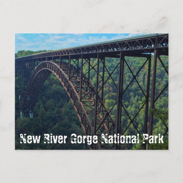 Postal Nuevo Parque Nacional de la Garganta del Río (Anverso)
