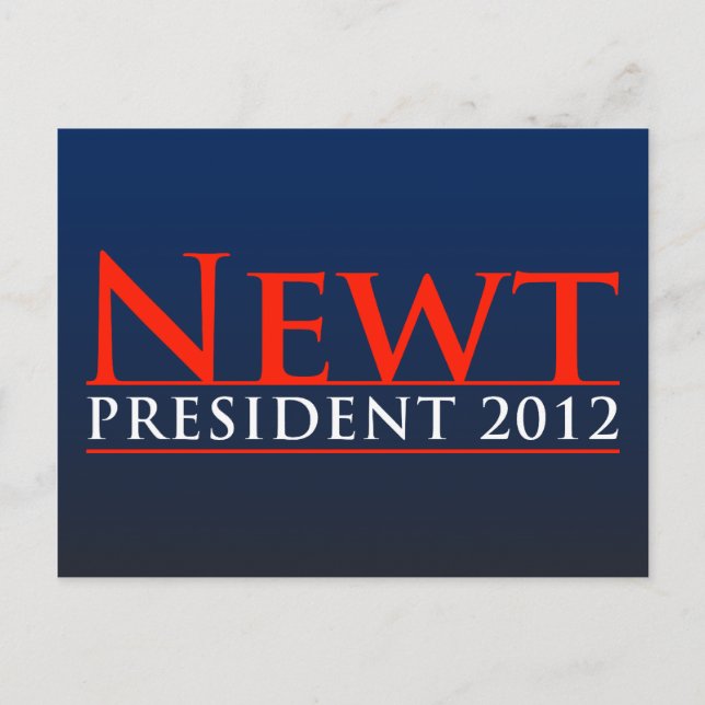 Postal Nuevo presidente 2012 (Anverso)