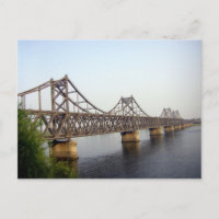 Nuevo puente de amistad sino-coreano sobre el río 