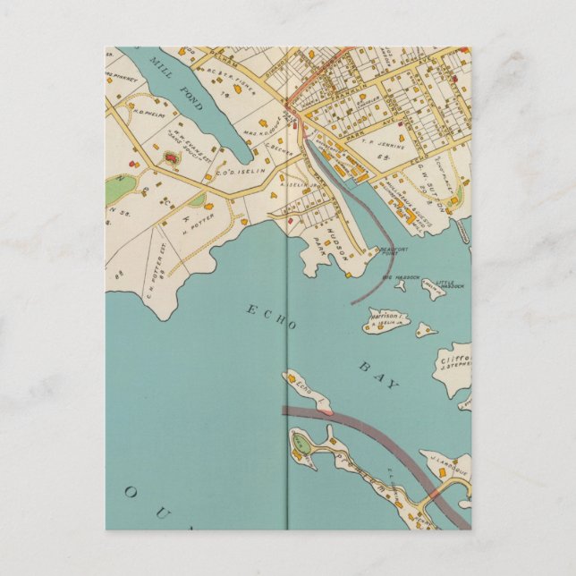 Postal Nuevo Rochelle, NY (Anverso)