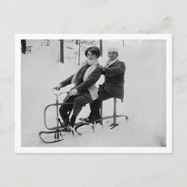 Postal Nuevo tipo Sled (Anverso)