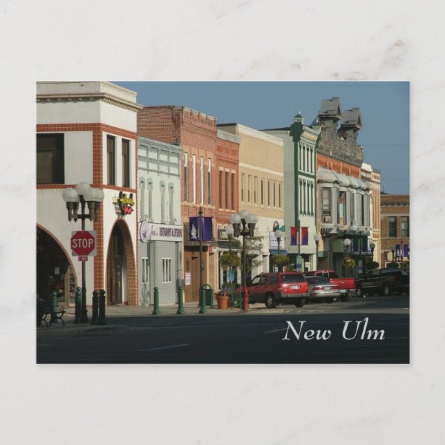 Postal Nuevo Ulm (Anverso)
