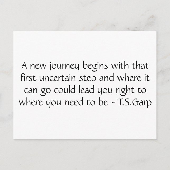 Postal Nuevo viaje (Anverso)