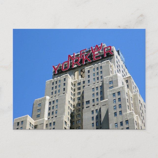 Postal nuevo yorker (Anverso)
