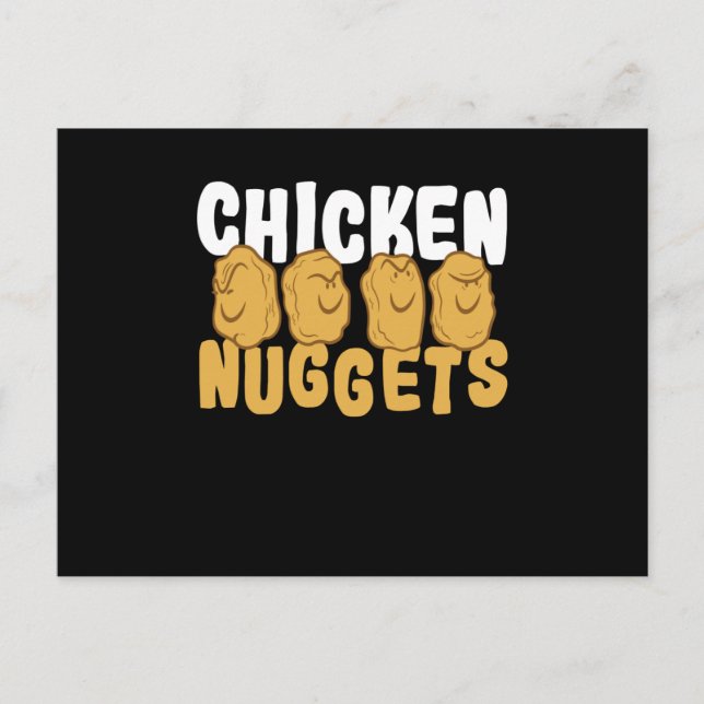 Postal Nuggets de pollo (Anverso)